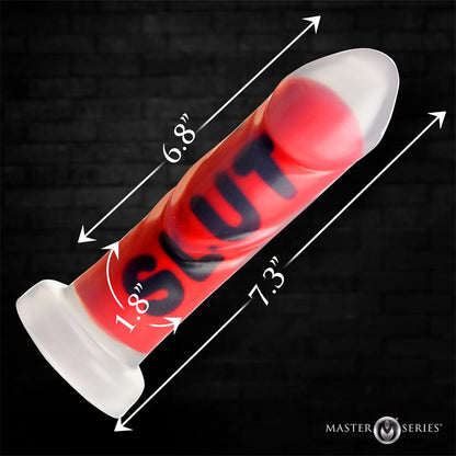 MASTER SERIES - DILDO SLUT SILICONE