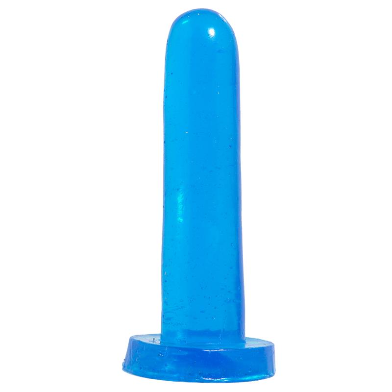 BASIX RUBBER WORKS - DILDO SMOOTHY 14 CM BLUE