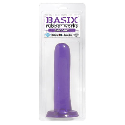 BASIX RUBBER WORKS - DILDO SMOOTHY 14 CM PURPLE