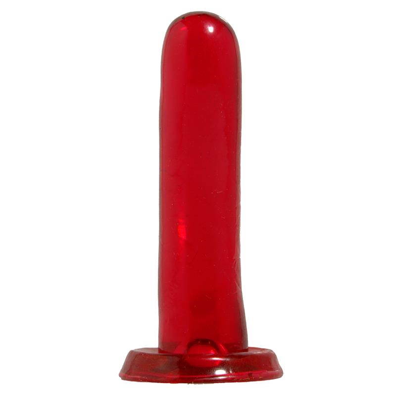 BASIX RUBBER WORKS - DILDO SMOOTHY 14 CM RED