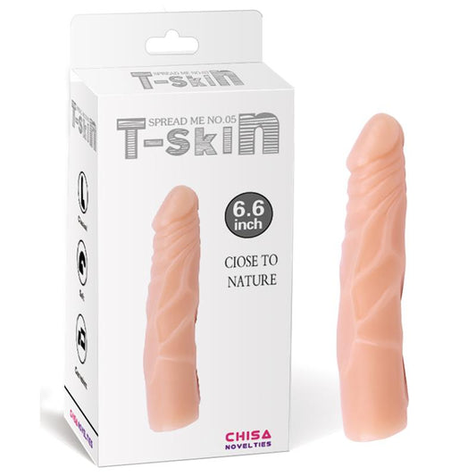 CHISA - DILDO SPREAD ME NO. 5 T-SKIN 6.7 FLESH