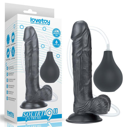 LOVETOY - DILDO SQUIRTING 9 BLACK