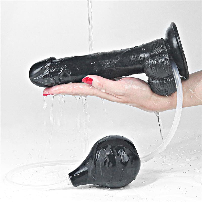 LOVETOY - DILDO SQUIRTING 9 BLACK
