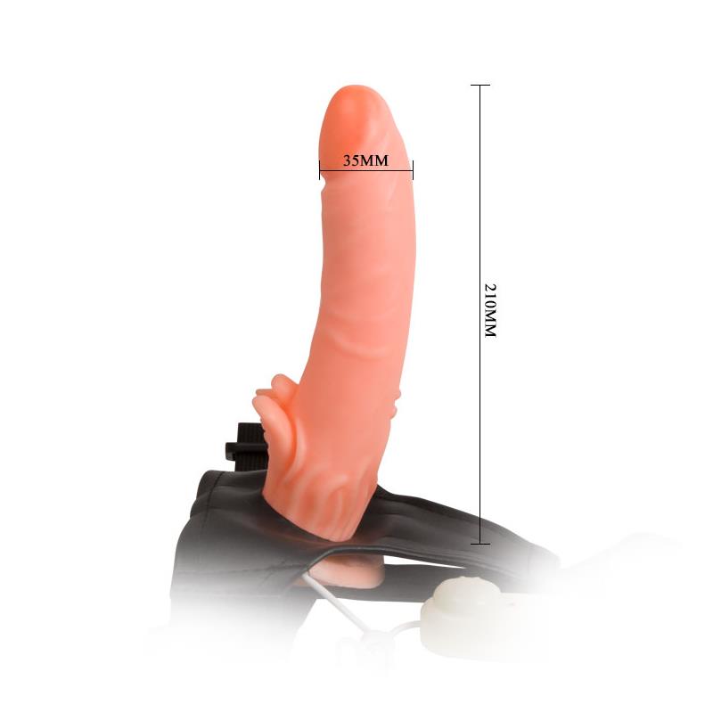 BAILE - DILDO STRAP-ON ULTRA PASSIONATE 21 CM