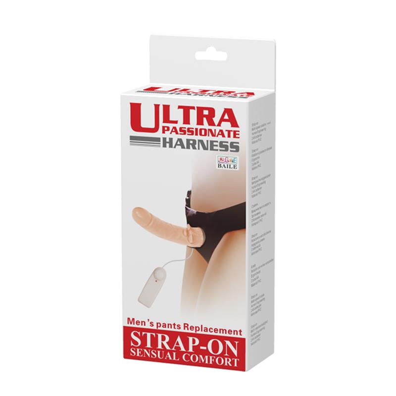BAILE - DILDO STRAP-ON ULTRA PASSIONATE 21 CM