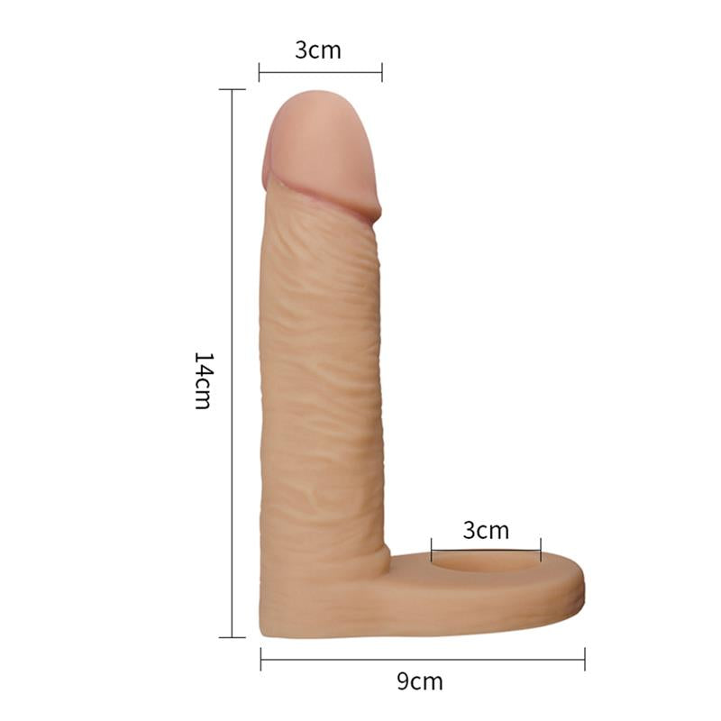 LOVETOY - DILDO THE ULTRA SOFT DOUBLE 5.8 FLESH