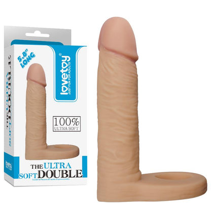 LOVETOY - DILDO THE ULTRA SOFT DOUBLE 5.8 FLESH