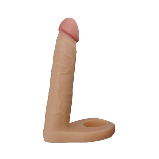 LOVETOY - DILDO THE ULTRA SOFT DOUBLE 6.25 FLESH