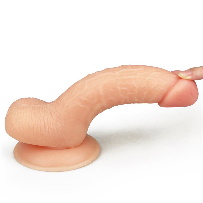 LOVETOY - DILDO THE ULTRA SOFT DUDE 7 FLESH