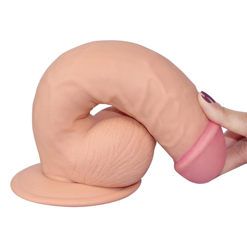 LOVETOY - DILDO THE ULTRA SOFT DUDE 8.5 FLESH