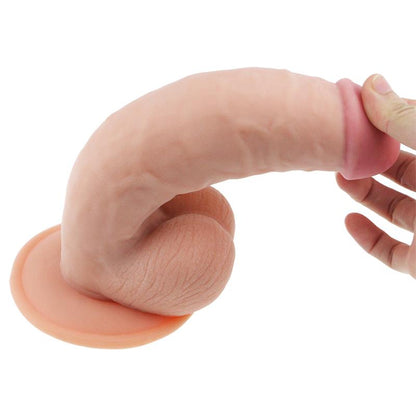 LOVETOY - DILDO THE ULTRA SOFT DUDE 8.5 FLESH
