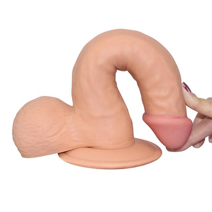 LOVETOY - DILDO THE ULTRA SOFT DUDE 8.8 FLESH