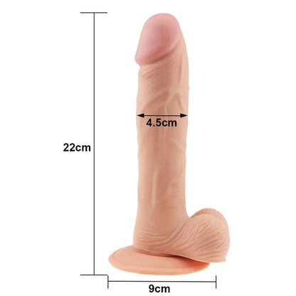 LOVETOY - DILDO THE ULTRA SOFT DUDE 9 FLESH
