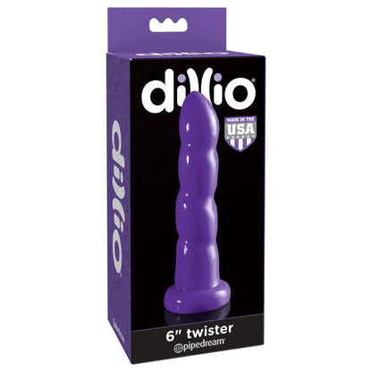 DILLIO - DILDO TWISTER 15,2 CM PURPLE