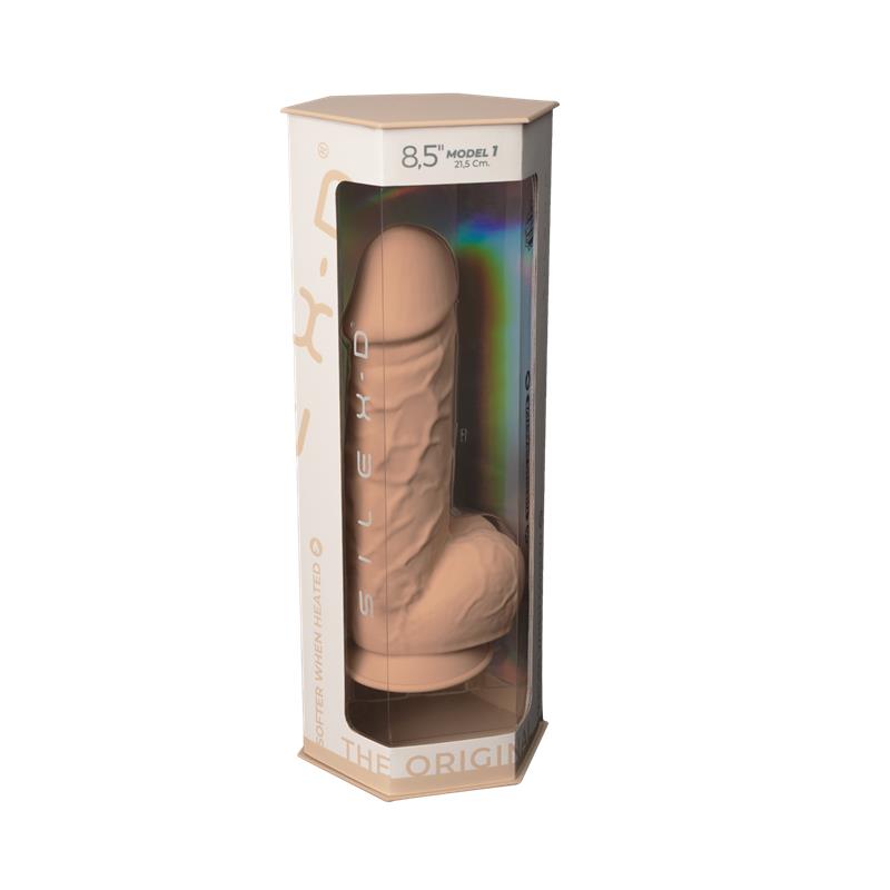 SILEXD - DILDO UAL DENSITY SILICONE MOD. 1 - 8.5