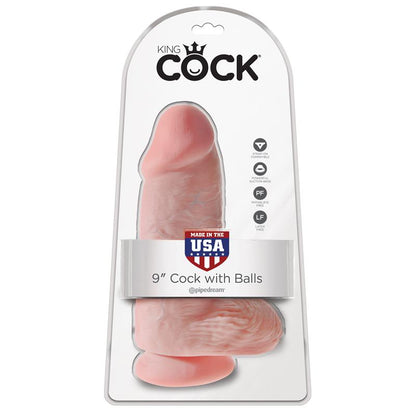 KING COCK - DILDO WITH BALLS CHUBBY 9
