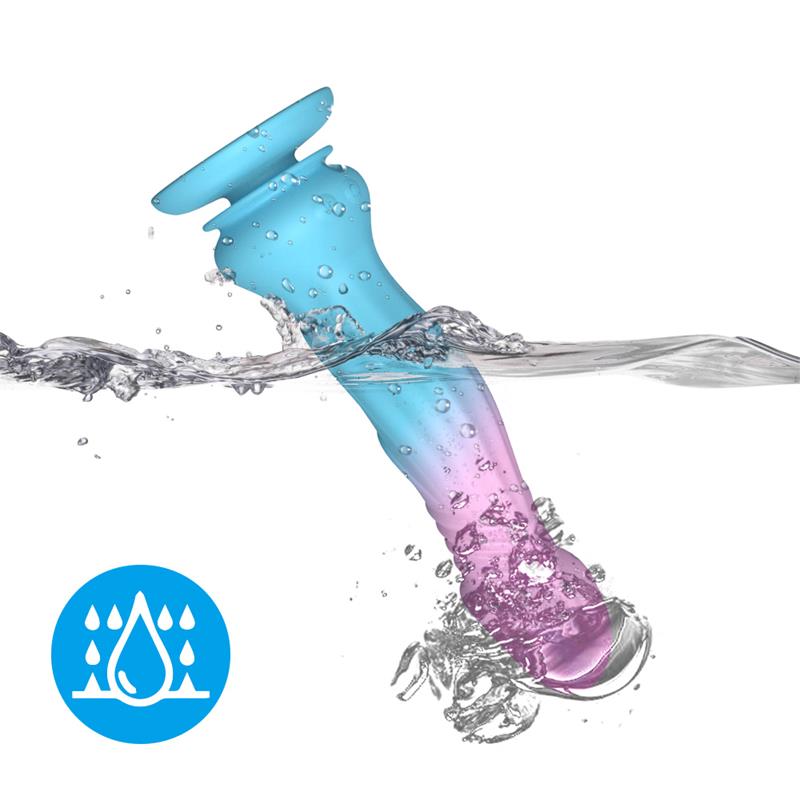 URBAN SKY - DILDO WITH THRUSTING AND VIBRATION WITH SUCTION CUP 19.2 CM