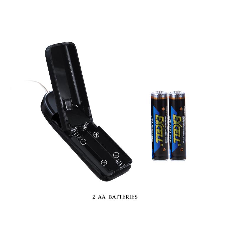 BAILE - REALISTIC DILDO WITH VIBRATION AND ROTATION 20 CM