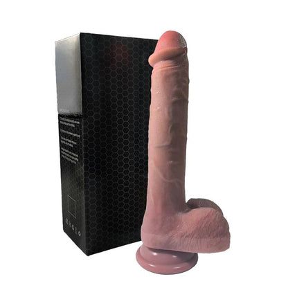 URBAN SKY - DILDO WITH VIBRATION, THRUSTING AND HEATING 28 CM