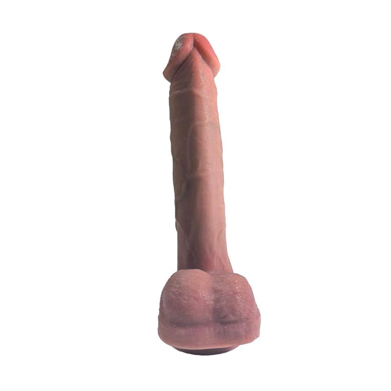 URBAN SKY - DILDO WITH VIBRATION, THRUSTING AND HEATING 28 CM