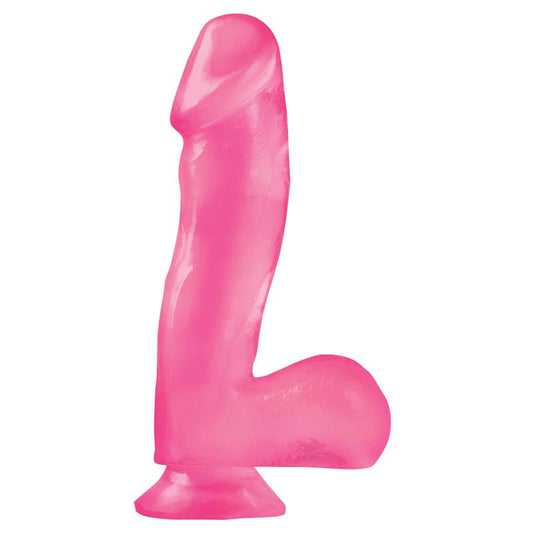 BASIX RUBBER WORKS - DILDO 16,51 CM PINK