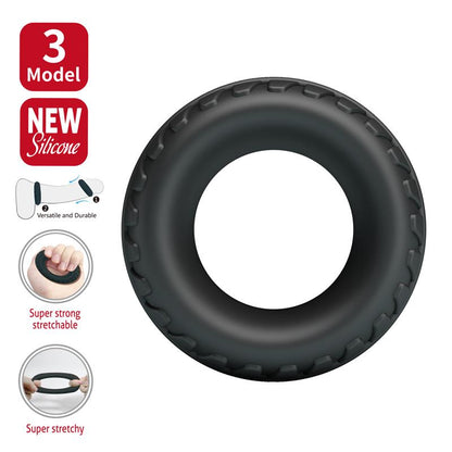 CRAZY BULL - DILSON COCK RING SILICONE MOD 3
