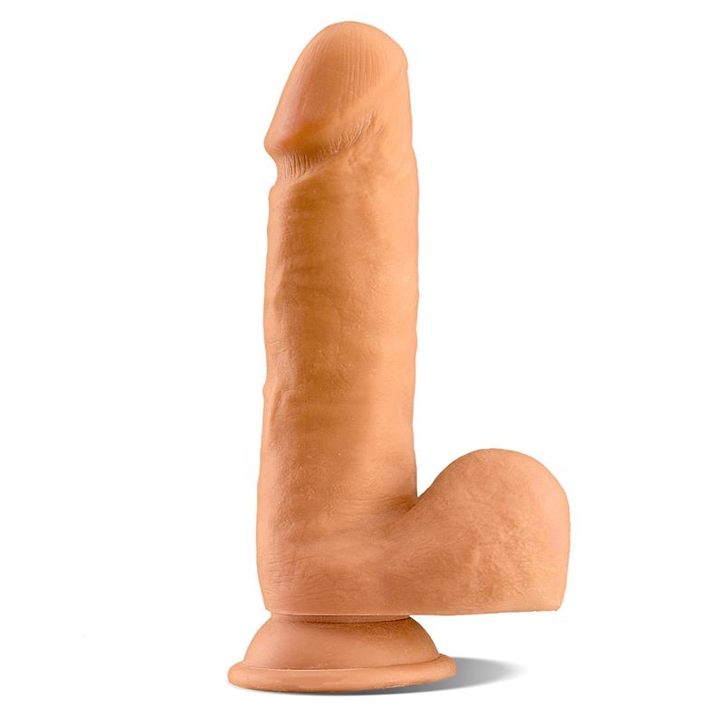 MAX & CO - DIMI REALISTIC DILDO WITH TESTICLES  7.9 FLESH
