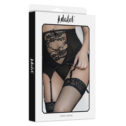 ADALET LINGERIE - DINA WIDE GARTER AND THONG SET