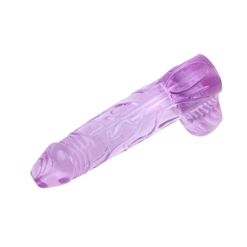 CHISA - DING DONG DILDO 6 - 15.2CM PURPLE