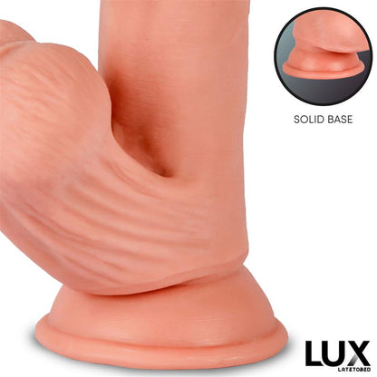 LUX - DIRK TRIPLE DENSITY DILDO WITH SWINGING BALLS 10