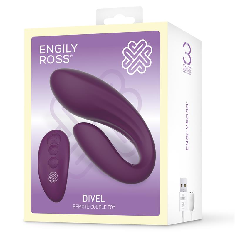 ENGILY ROSS - DIVEL COUPLES TOY WITH REMOTE