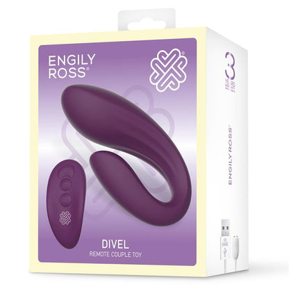 ENGILY ROSS - DIVEL COUPLES TOY WITH REMOTE