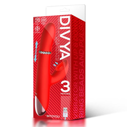 INTOYOU - DIVYA VIBE WITH UP AND DOWN INTERNAL RING BEADS AND PULSATION MAGNETIC USB