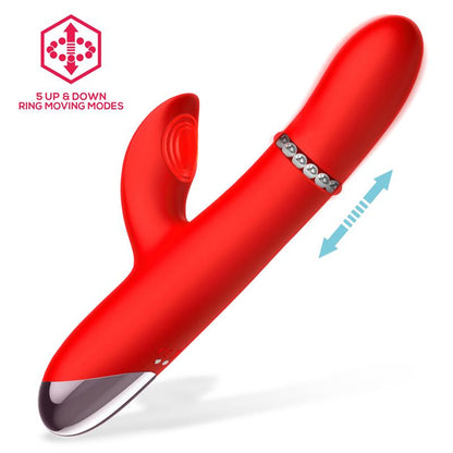 INTOYOU - DIVYA VIBE WITH UP AND DOWN INTERNAL RING BEADS AND PULSATION MAGNETIC USB