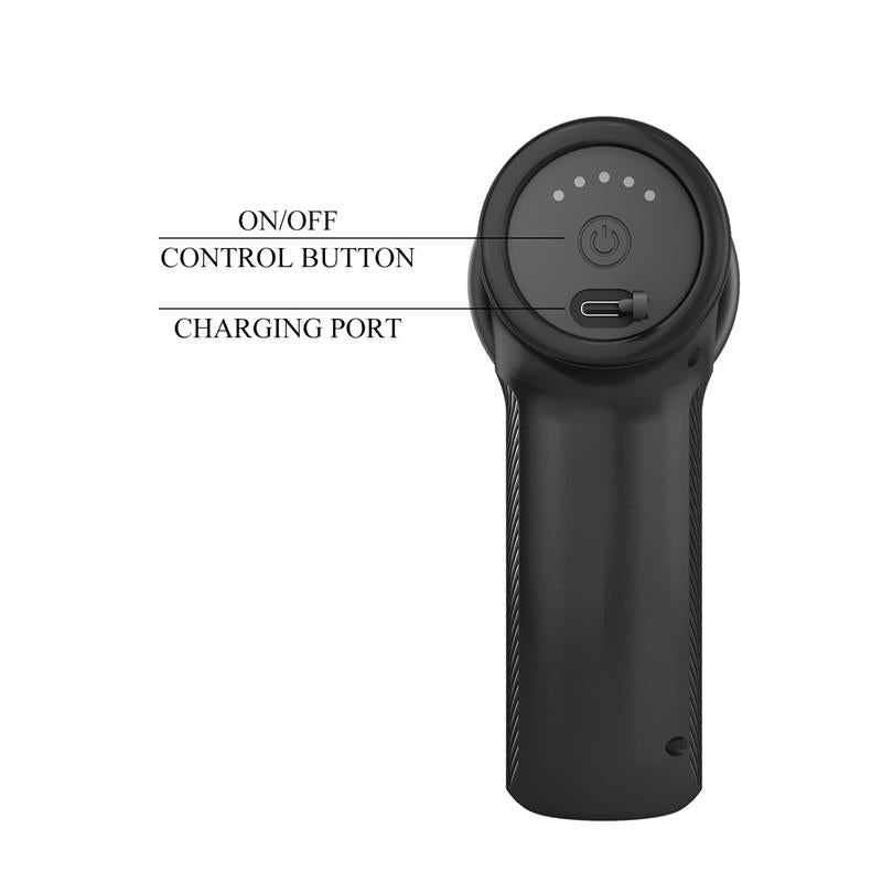 PRETTYLOVE - DJ DOCTOR THRUSTING GUN 5 MODES BLACK