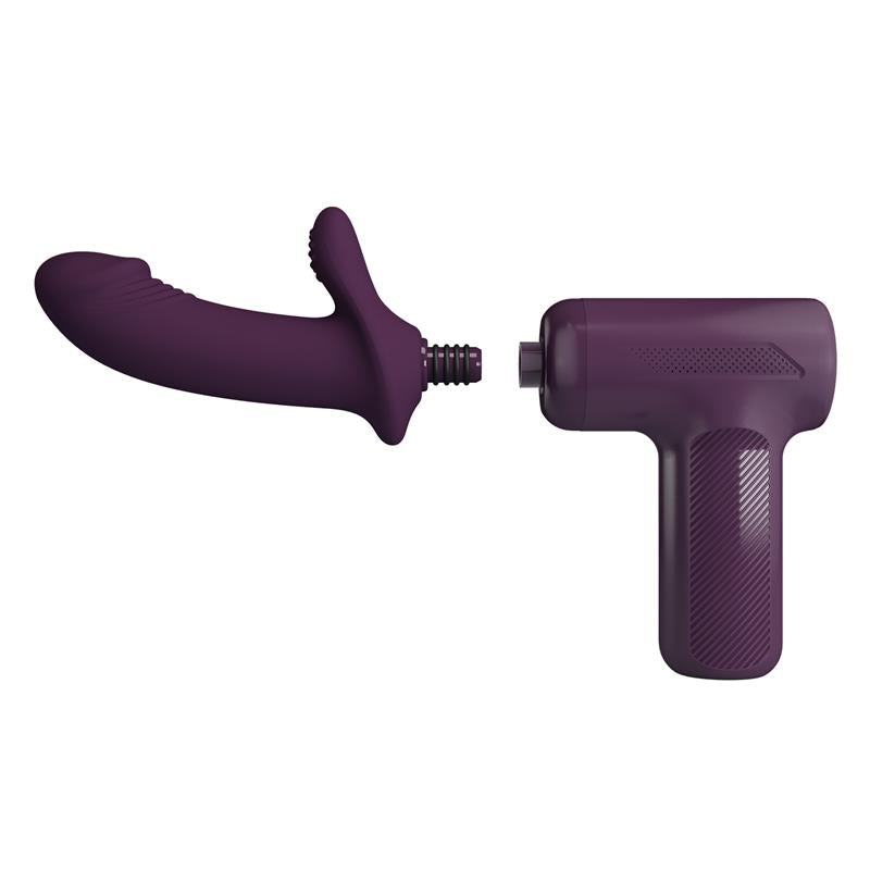 PRETTYLOVE - DJ SCHOLAR THRUSTING GUN 5 MODES PURPLE