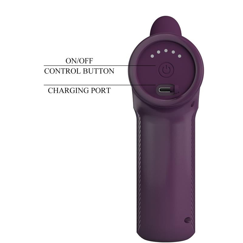 PRETTYLOVE - DJ SCHOLAR THRUSTING GUN 5 MODES PURPLE
