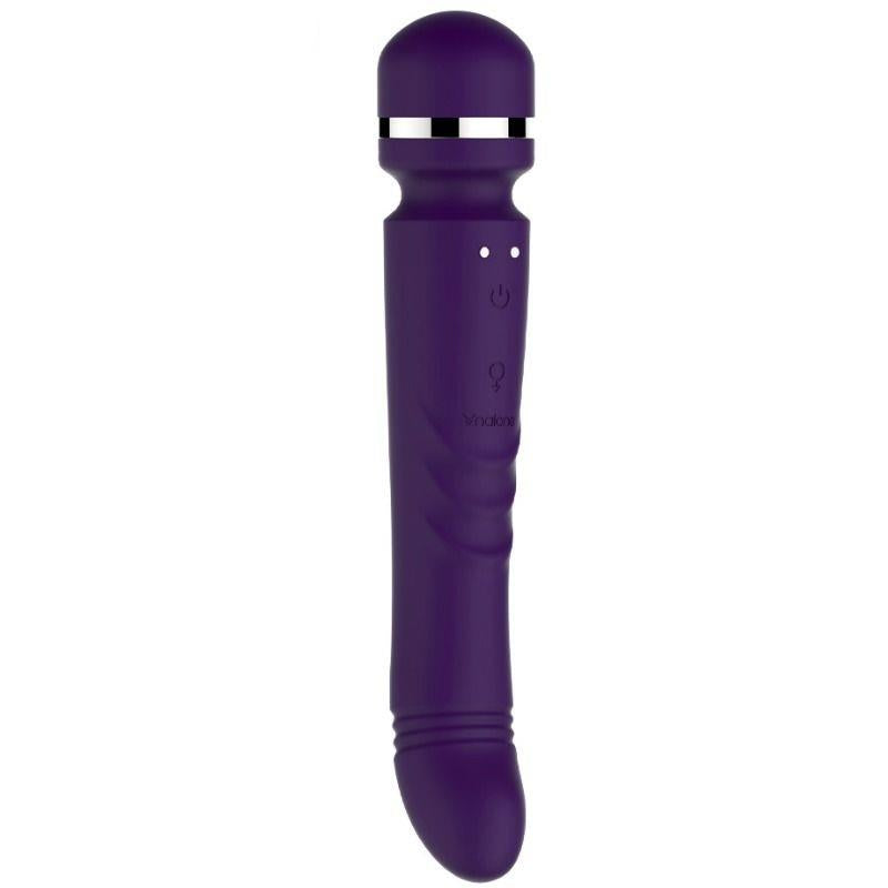 NALONE - DOBLE-HEAD MASSAGER YONI DARK LILAC