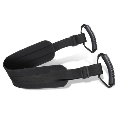 INTOYOU BLACK SHADOW - DOGGIE STYLE HARNESS VEGAN LEATHER