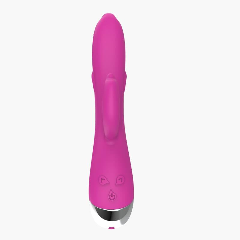 A-GUSTO - DOLPHIN VIBE 6 VIBRATION FUNCTIONS USB PINK