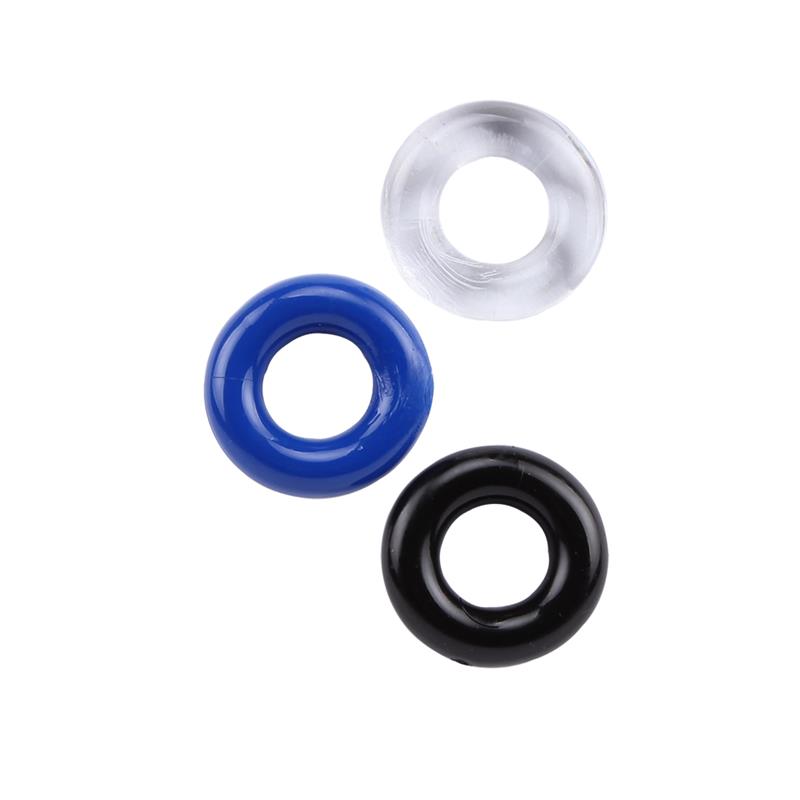 CHISA - DONUT RINGS-ASSORTED 3 PACK