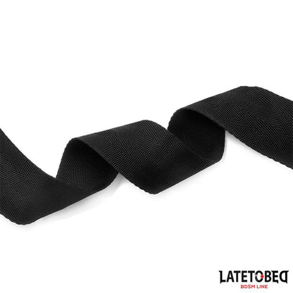 LATETOBED BDSM LINE - DOOR JAM SLING BLACK