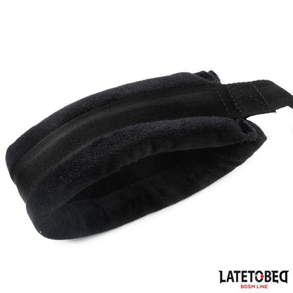 LATETOBED BDSM LINE - DOOR JAM SLING BLACK