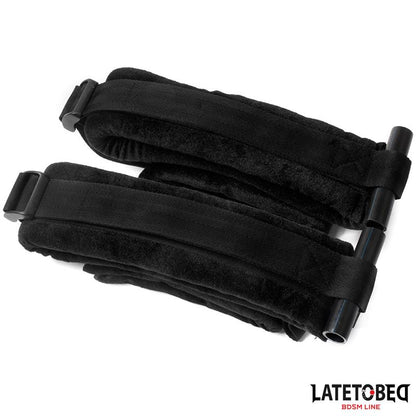 LATETOBED BDSM LINE - DOOR JAM SLING BLACK