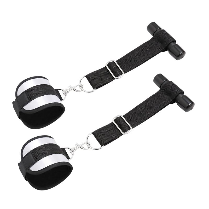 INTOYOU BDSM LINE - DOOR RESTRAINT KIT WITH ADJUSTABLE AND REMOVABLE CUFFS