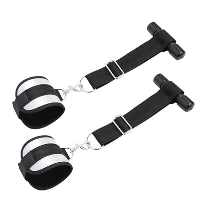 INTOYOU BDSM LINE - DOOR RESTRAINT KIT WITH ADJUSTABLE AND REMOVABLE CUFFS