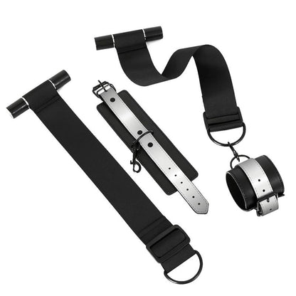INTOYOU BDSM LINE - DOOR RESTRAINT KIT WITH ADJUSTABLE AND REMOVABLE CUFFS