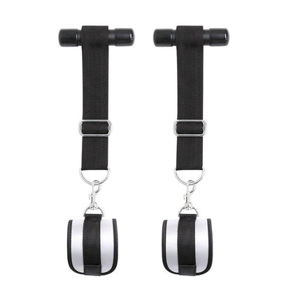 INTOYOU BDSM LINE - DOOR RESTRAINT KIT WITH ADJUSTABLE AND REMOVABLE CUFFS