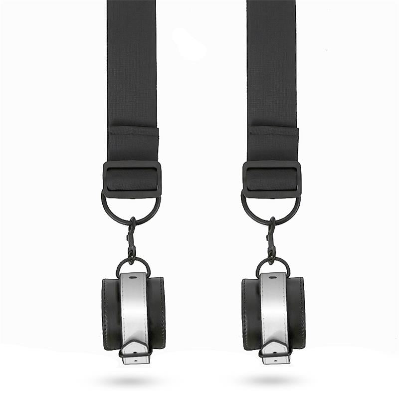 INTOYOU BDSM LINE - DOOR RESTRAINT KIT WITH ADJUSTABLE AND REMOVABLE CUFFS