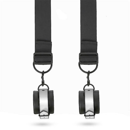 INTOYOU BDSM LINE - DOOR RESTRAINT KIT WITH ADJUSTABLE AND REMOVABLE CUFFS